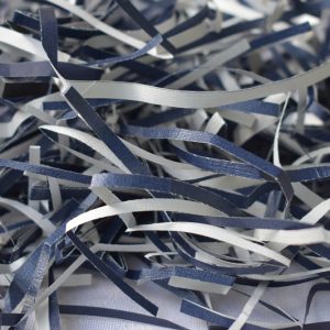 Dark Blue Shredded Paper